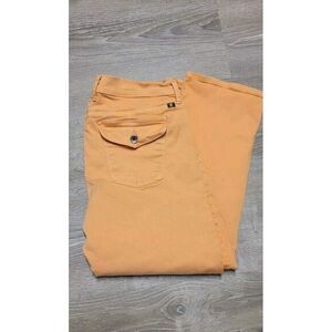 Lucky Brand Women's Sweet'n Crop Stretch Denim Orange Jeans Tag 14/32‎